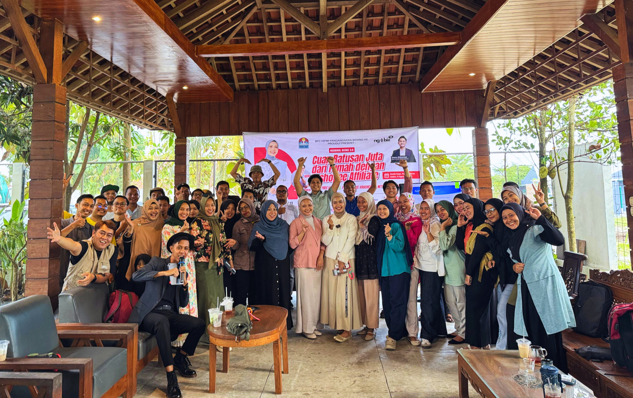 cinky priyanto calon tunggal ketua umum hipmi pangandaran